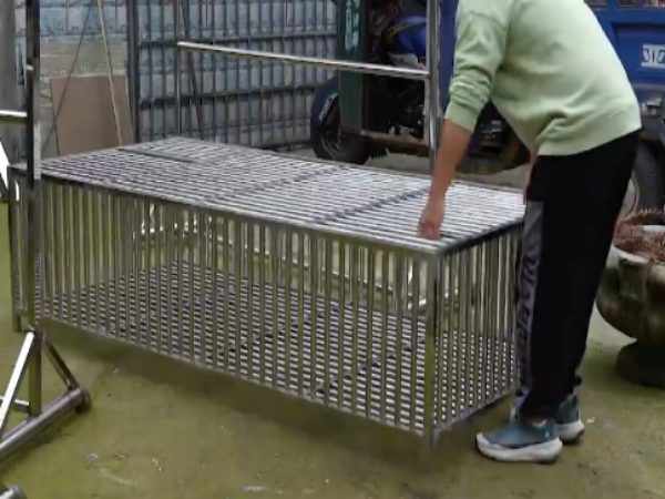 304不銹鋼管應用案例不銹鋼魚籠