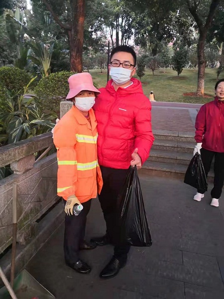 讓愛傳遞，從我們做起——佛山不銹鋼管廠家喜有沃孝德湖愛心傳遞公益活動